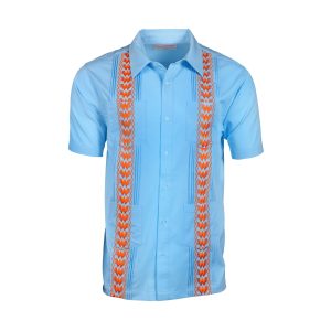 Light Blue Guayabera