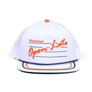 White Open Late Staunch Collection Hat